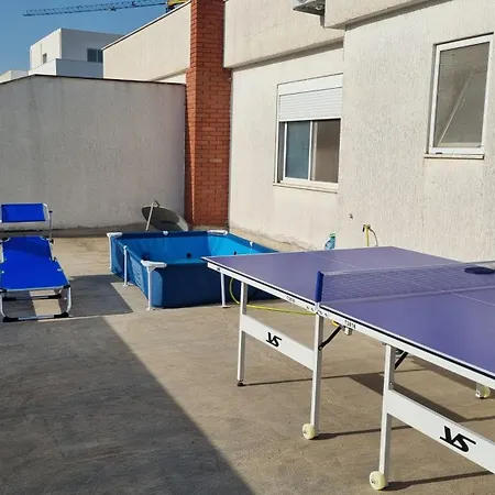 Floor In Albania With Private Rooftop Sleeps 8 To 10 *